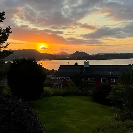 Single-family With Panorama View To The Fjord *